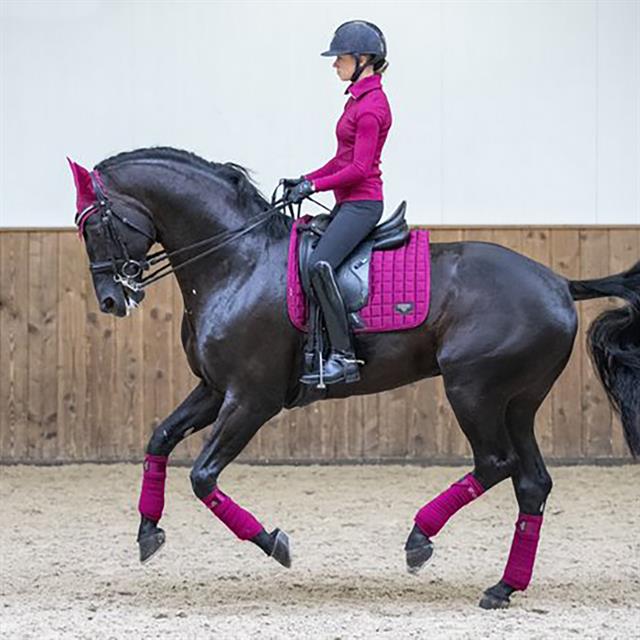 Schabracke Lemieux Loire Classic Satin Ds Dunkelrot