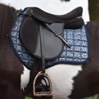 Schabracke Limited Edition Leopard Epplejeck Dunkelblau