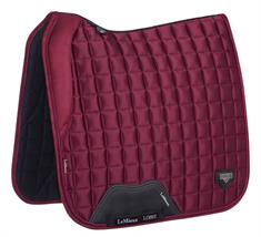 Schabracke Loire Dressage Square LeMieux Dunkelrot