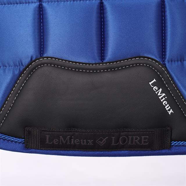 Schabracke Loire Square Dressur LeMieux Blau