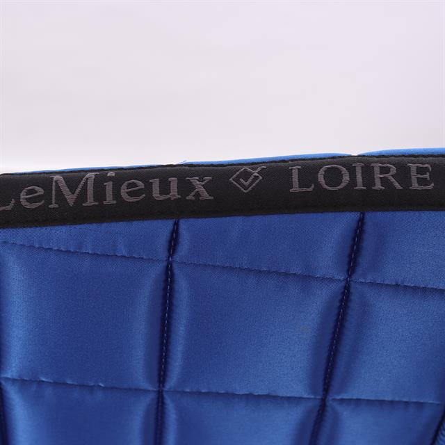 Schabracke Loire Square Dressur LeMieux Blau