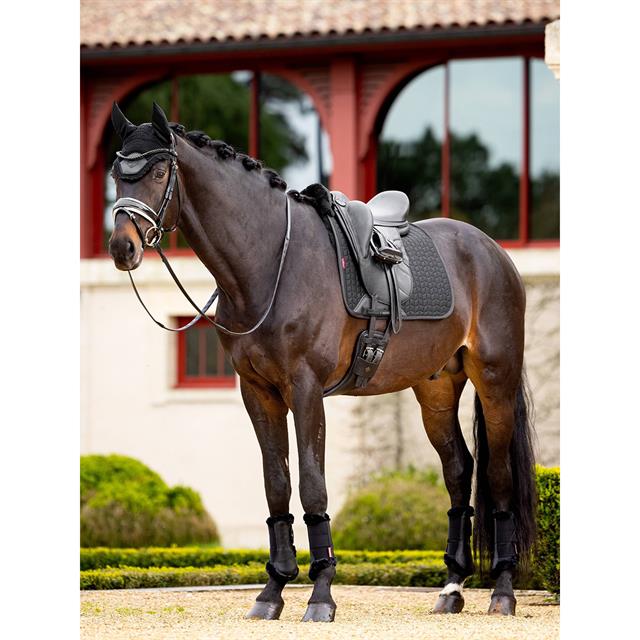 Schabracke Merino+ Half Lined Dressur LeMieux Schwarz