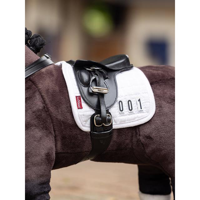 Schabracke Mini Toy Pony Square Dressur LeMieux Weiß