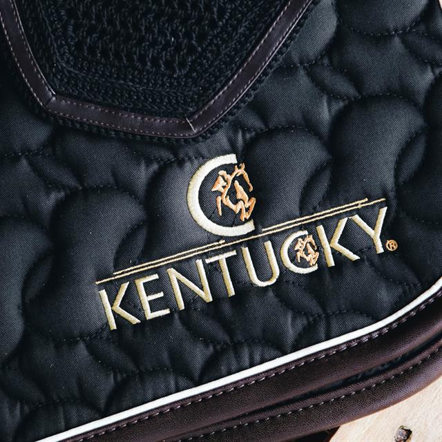 Schabracke mit Logo Kentucky Weiß