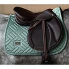 Schabracke Modern Mint Green Springen Equestrian Stockholm Hellgrün