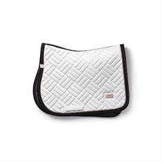 Schabracke Modern White Dark Ocean Springen Equestrian Stockholm Weiß-Dunkelgrau