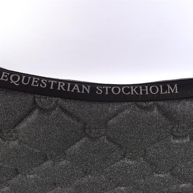 Schabracke Northern Light Glimmer Equestrian Stockholm Schwarz-Silber