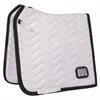 Schabracke Nummer Dressur QHP Weiß-Black