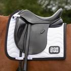 Schabracke Nummer Dressur QHP Weiß-Black