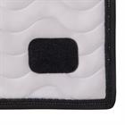 Schabracke Nummer Dressur QHP Weiß-Black