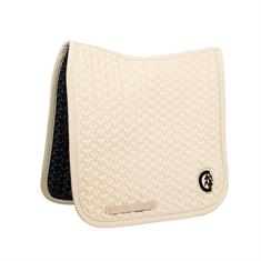 Schabracke Plaited 3D Logo Dressur Kentucky Beige