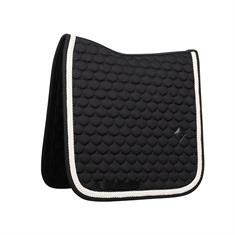 Schabracke Plaited Cord Dressur Kentucky Schwarz