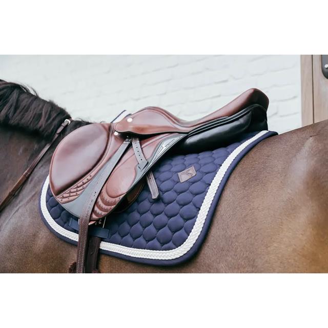 Schabracke Plaited Cord Jumping Kentucky Dunkelblau