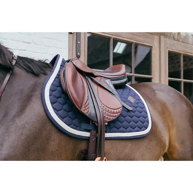 Schabracke Plaited Cord Jumping Kentucky Dunkelblau