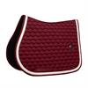 Schabracke Plaited Cord Jumping Kentucky Dunkelrot
