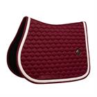 Schabracke Plaited Cord Jumping Kentucky Dunkelrot