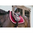Schabracke Plaited Cord Jumping Kentucky Dunkelrot