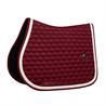 Schabracke Plaited Cord Jumping Kentucky Dunkelrot