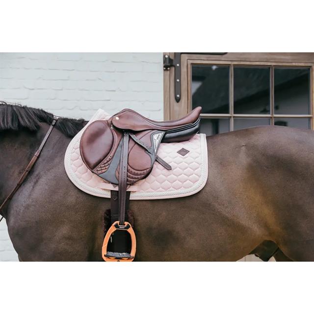 Schabracke Plaited Cord Jumping Kentucky Rosa