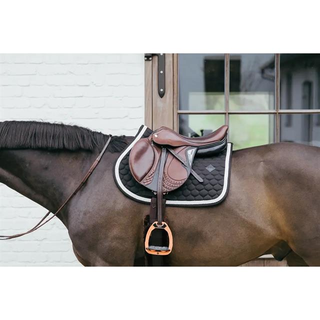 Schabracke Plaited Cord Jumping Kentucky Schwarz