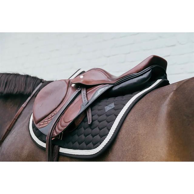 Schabracke Plaited Cord Jumping Kentucky Schwarz