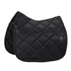 Schabracke Platinum Glossy Bit Dressur Eskadron Schwarz