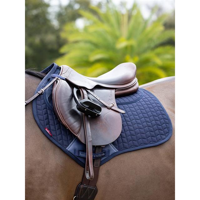 Schabracke Prosorb Plain 2 Pocket Close Contact LeMieux Dunkelblau