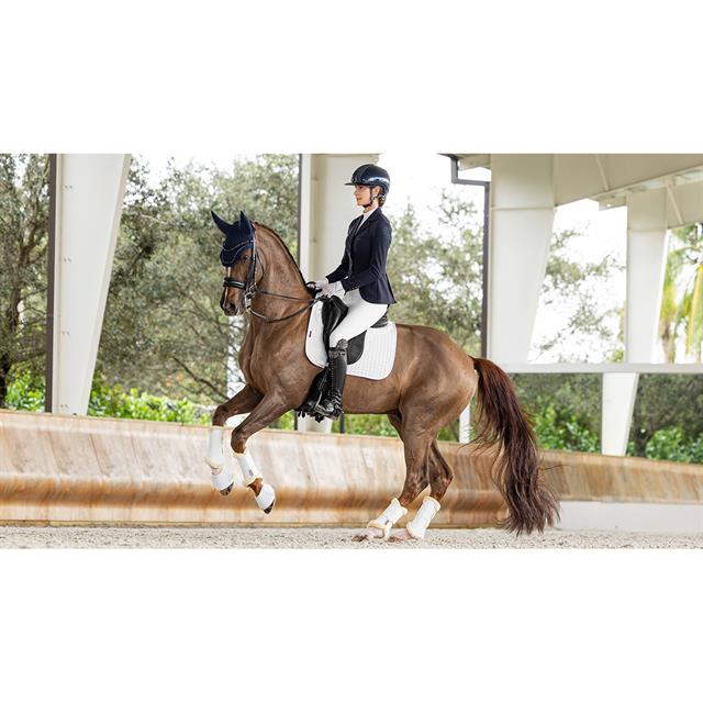 Schabracke Prosorb Plain 2 Pocket Dressur LeMieux Weiß