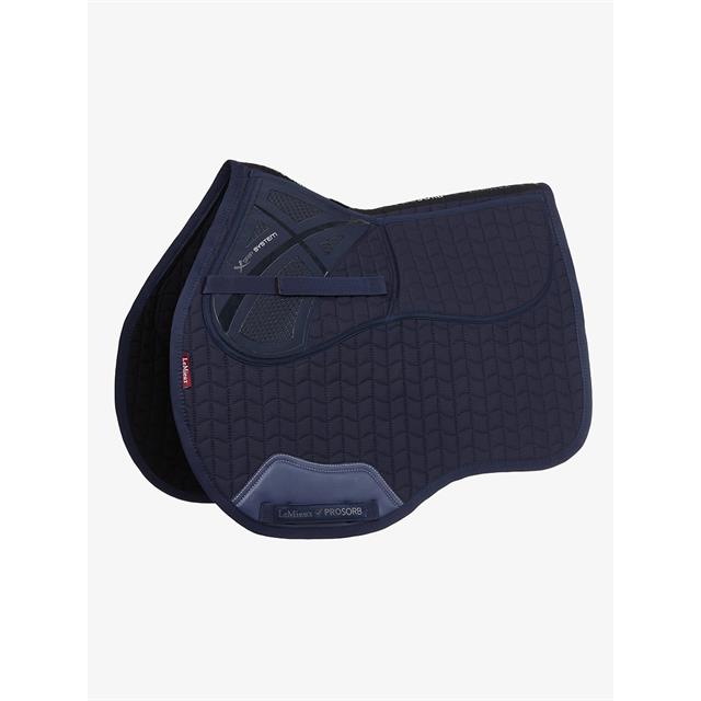Schabracke Prosorb Plain 2 Pocket Gp Square LeMieux Dunkelblau