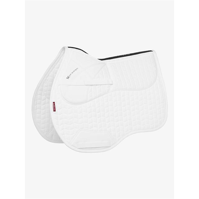 Schabracke Prosorb Plain 2 Pocket Gp Square LeMieux Weiß