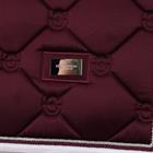 Schabracke Purple White Edge Equestrian Stockholm Lila