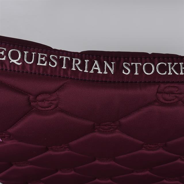 Schabracke Purple White Edge Equestrian Stockholm Lila