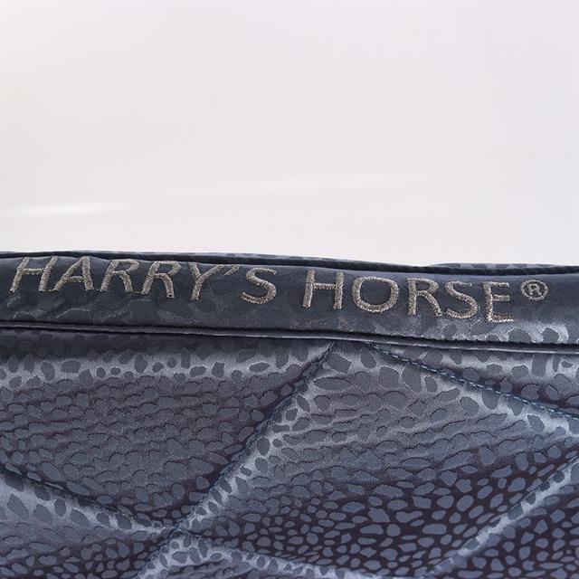 Schabracke Reverso Leopard Harry's Horse Hellblau