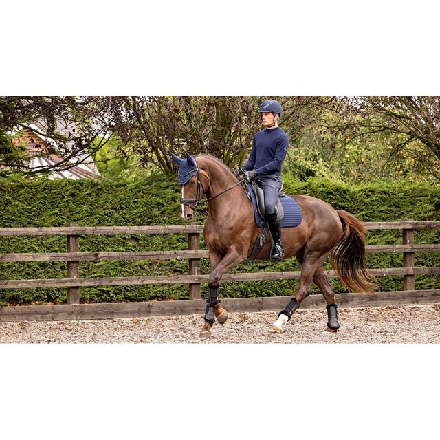 Schabracke Soft Shell Anti Slip Dressur LeMieux Dunkelblau