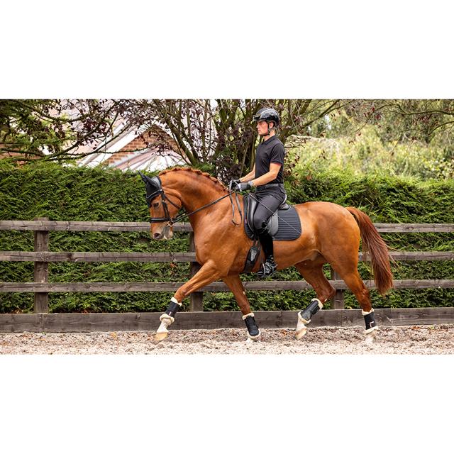 Schabracke Soft Shell Anti Slip Dressur LeMieux Schwarz