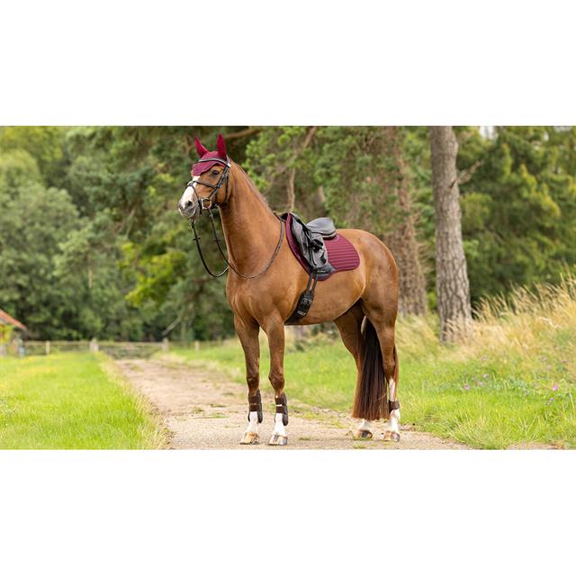 Schabracke Softshell Anti Slip Cc Square LeMieux Dunkelrot
