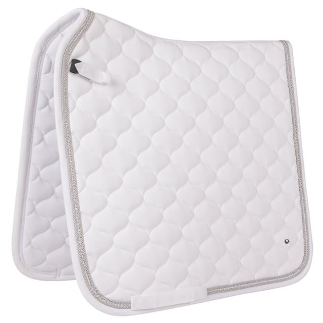 Schabracke Sparkle Dressur QHP Weiß