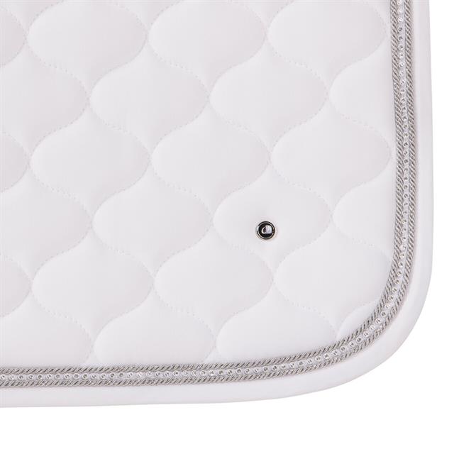 Schabracke Sparkle Dressur QHP Weiß