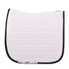 Schabracke Twill Dressur Anky Weiß-Dunkelblau