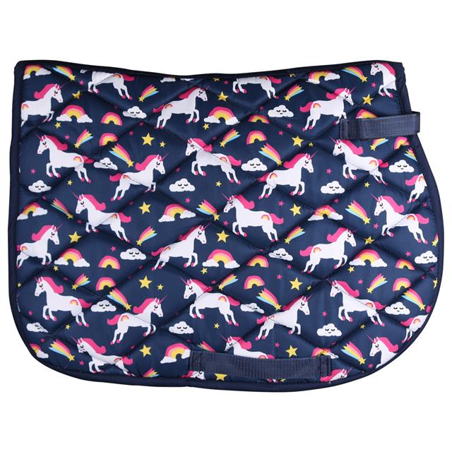 Schabracke Unicorn Shetlander HB Dunkelblau