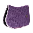 Schabracke Velvet Contrast Kentucky Dunkellila