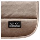 Schabracke Velvet Wave Dressur ANKY Hellbraun