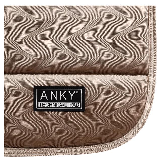 Schabracke Velvet Wave Dressur ANKY Hellbraun