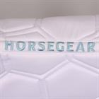 Schabracke Vielseitigkeit HORSEGEAR HGBrean Weiß-Blau