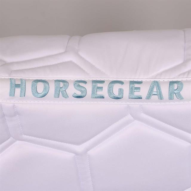 Schabracke Vielseitigkeit HORSEGEAR HGBrean Weiß-Blau