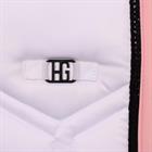 Schabracke Vielseitigkeit HORSEGEAR HGBrean Weiß-Dunkelpink