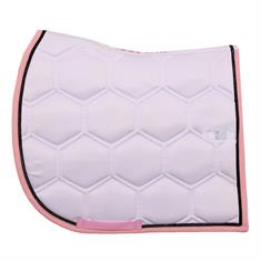 Schabracke Vielseitigkeit HORSEGEAR HGBrean Weiß-Dunkelpink