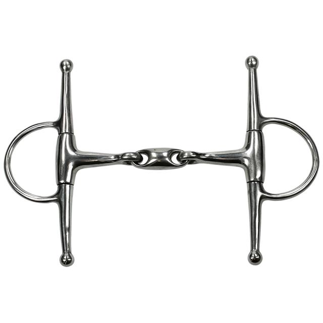 Schenkeltrense Edelstahl 14mm Doppelt gebrochen Harry's Horse 