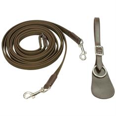 Schlaufzügel de Luxe Epplejeck Braun