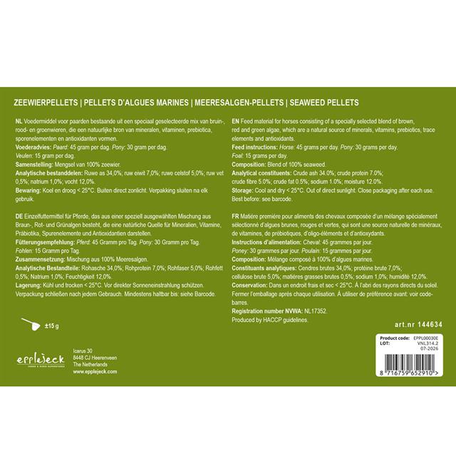 Seealgenpellets Epplejeck 